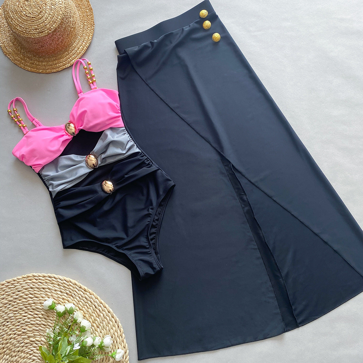 One Piece Swimsuit Bikini Women Sexy Swimsuit Set for Women