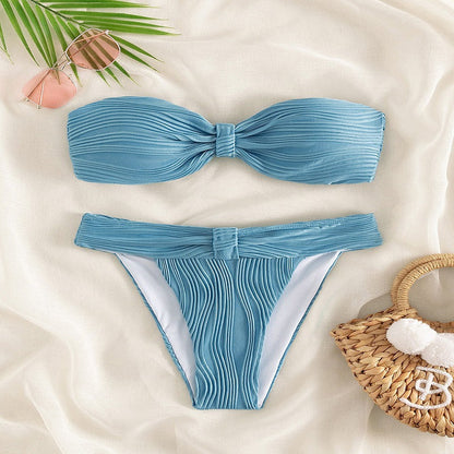 Classic Split Sexy Women Special Fabric Women Swimsuit