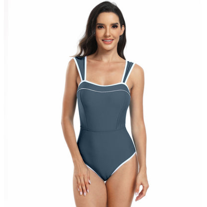 One Piece Swimsuit WomenSexy Sports Skirt Two Piece Bikini Swimsuit Outfit