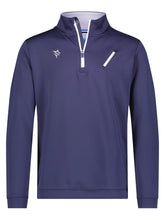 White Water Life Oceanside Pullover in smooth stretch fabric, shown in a relaxed fit with a hood and front pocket.