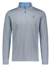 White Water Life Montauk quarter zip midweight comfort sweatshirt in gray, featuring a quarter zip and soft, cozy fabric.