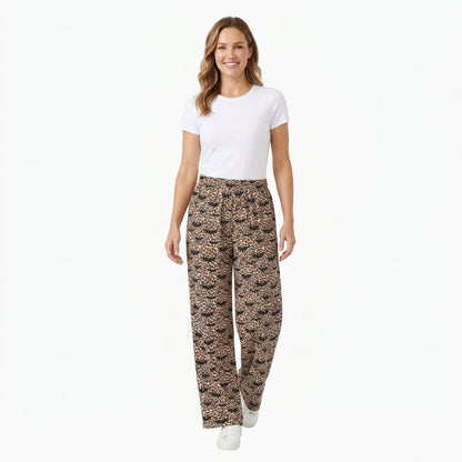 Leopard bat adult women Halloween pants
