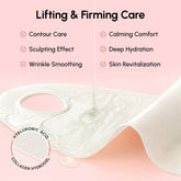 Maree PDRN V-line Lifting Mask showing a close-up of the mask&