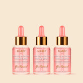 Maree Firming & Renewing PDRN Serum in a clear glass bottle with a dropper for skincare application.