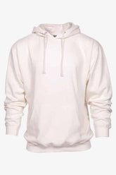 SpectraUSA midweight fleece hoodie pullover with front pocket, shown in a front view, comfortable casual wear for cold weather.