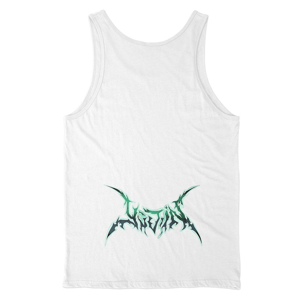 Yūjin Clothing Power Level Tank Top featuring a sporty design and comfortable fit, ideal for active wear and casual outfits.