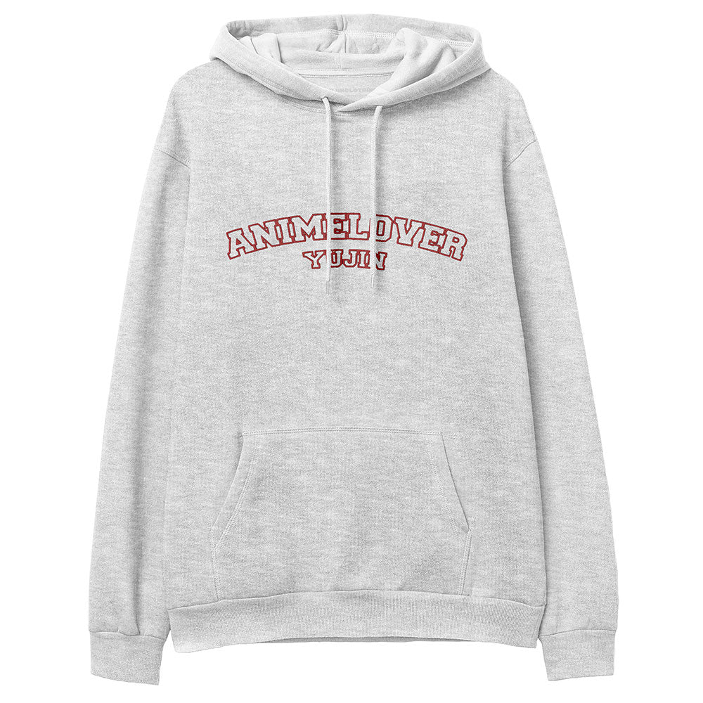 Anime Lover Essential Hoodie by Yūjin Clothing featuring a comfortable fit and anime-inspired design in soft fabric.