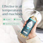 Puracy concentrated sulfate-free laundry detergent bottle with a clean label and eco-friendly design.