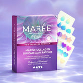 Set of Maree Pimple and Acne Patches in clear, skin-toned designs for targeted blemish treatment and skin healing.