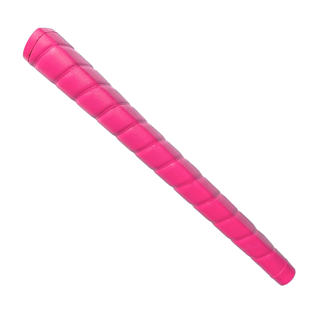 Pink Star Grip putter grip with textured surface and ergonomic design for improved golf club handling.