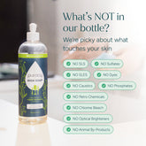 Puracy dish soap bottle with 48oz size, clear label, and pump dispenser for effective kitchen cleaning and dishwashing.