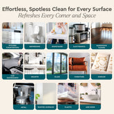 Puracy Everyday Multi-Surface Cleaner in a 16oz bottle with organic lemongrass scent, suitable for cleaning various surfaces.