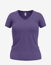 Purple Heather Wonder V-Neck women&