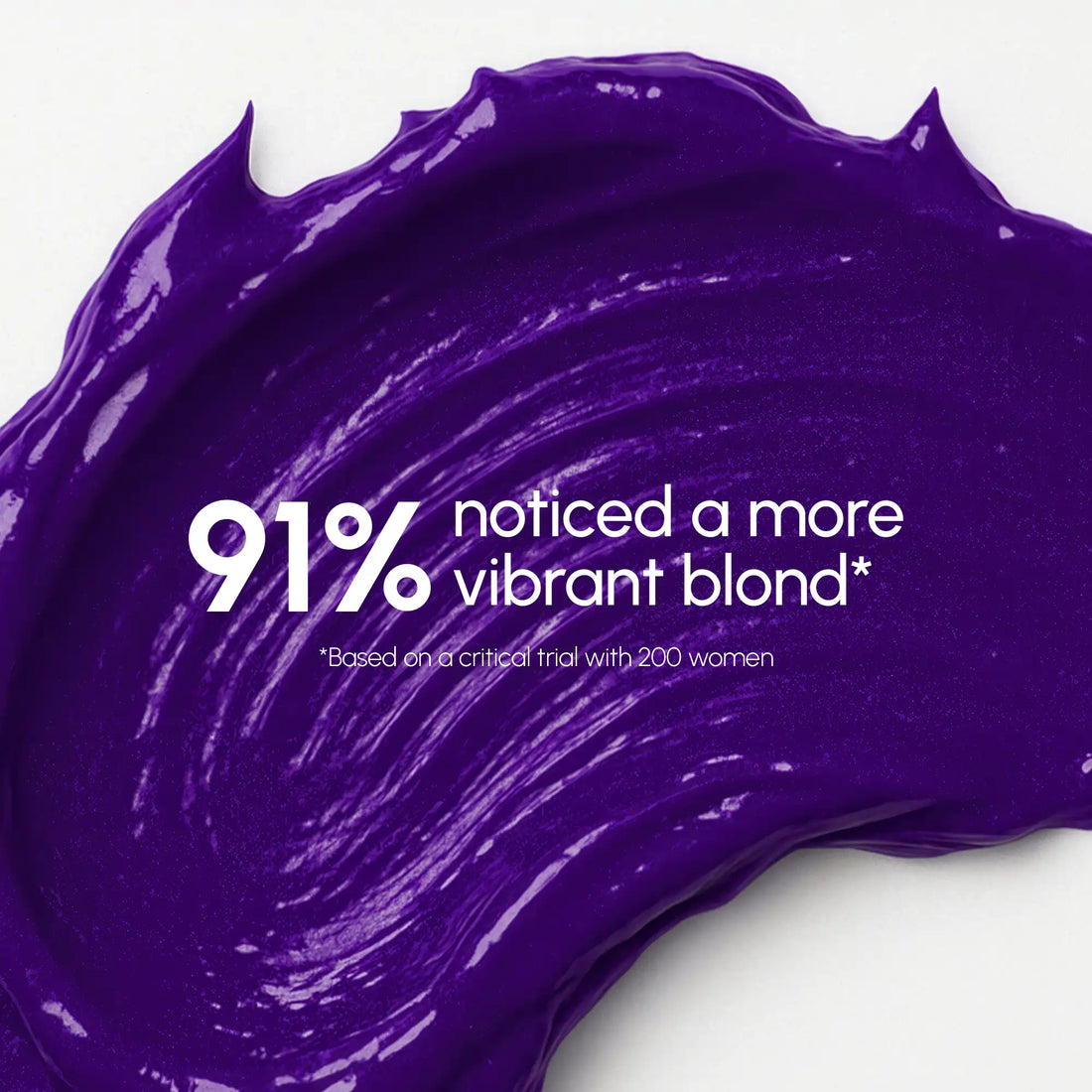 Maree purple hair mask for blonde hair, showing a creamy purple treatment in a jar with a smooth texture and vibrant color.