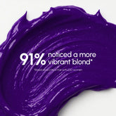 Maree purple hair mask for blonde hair, showing a creamy purple treatment in a jar with a smooth texture and vibrant color.
