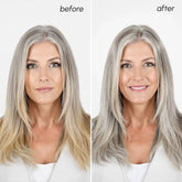Maree purple hair mask for blonde hair, creamy formula in a jar, designed to nourish and enhance blonde hair color.