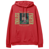 Yūjin Clothing Endless Fighter hoodie featuring a stylish design with a comfortable fit and hooded style.