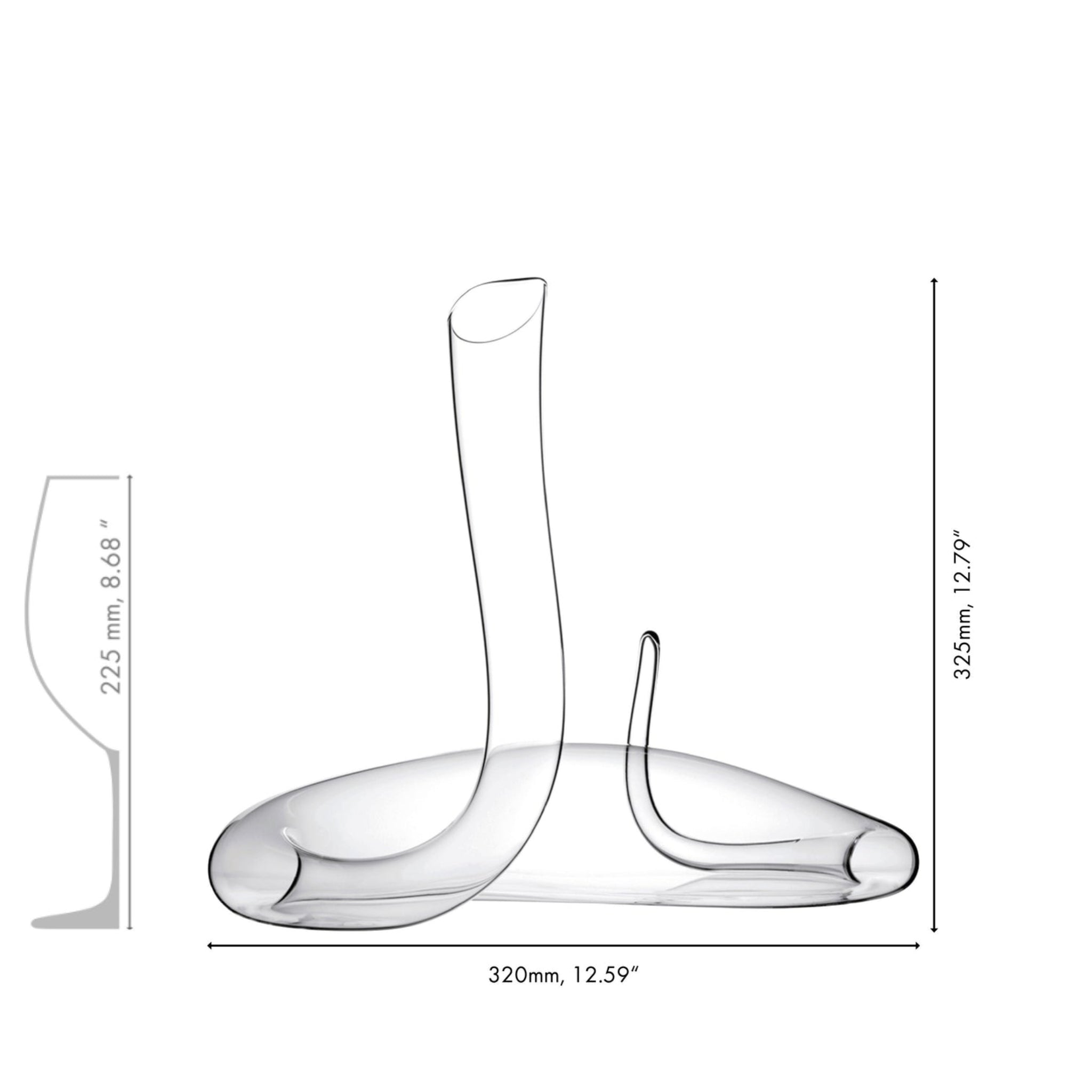 Riedel Wine Decanter Mamba – Set of 1 (1950/19)
