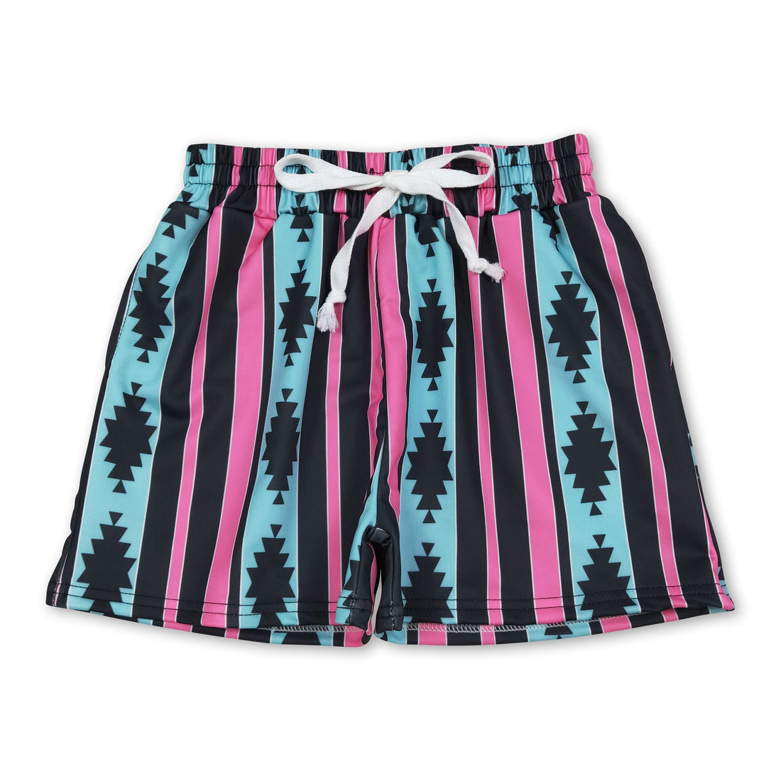 Light blue Aztec stripe boys&