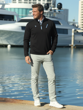 Gray Seaport Pants by White Water Life featuring a relaxed fit and durable fabric, perfect for outdoor adventures.