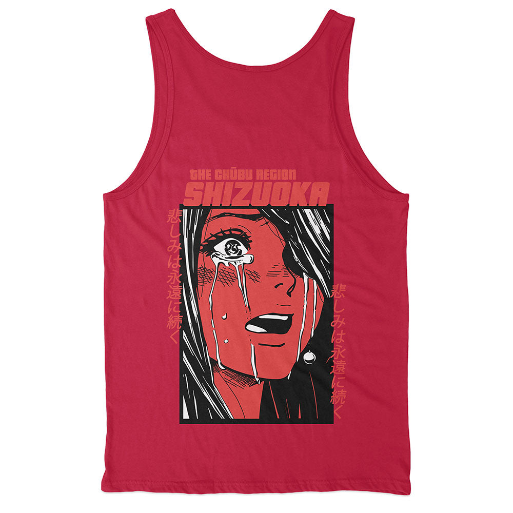 Yūjin Clothing Shizuoka Tank Top in soft fabric, featuring a stylish design perfect for casual wear and summer outfits.
