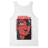 Yūjin Clothing Shizuoka tank top featuring a comfortable fit, sleeveless design, and casual style in soft fabric.