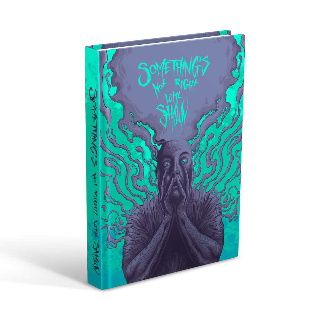 Hardback copy of "Something&