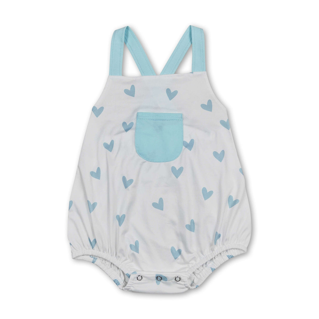Aqua heart baby boys valentine&
