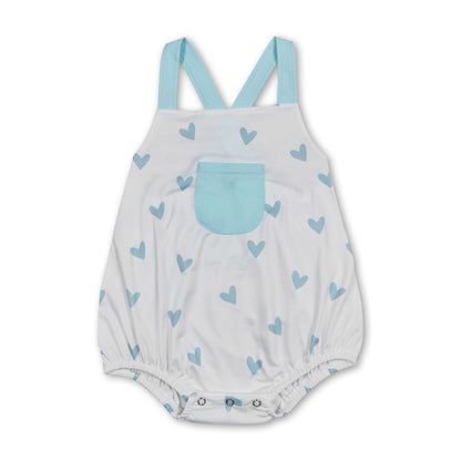 Aqua heart baby boys valentine&