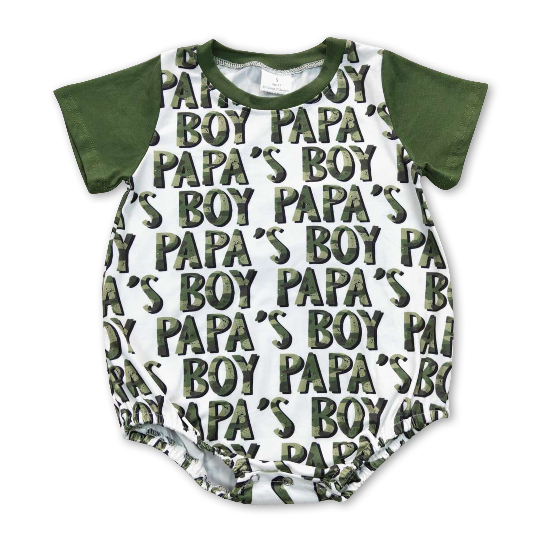 Short sleeves camo papa&