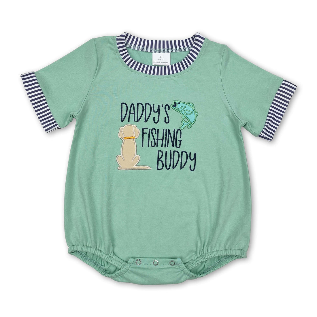 Green short sleeves daddy&