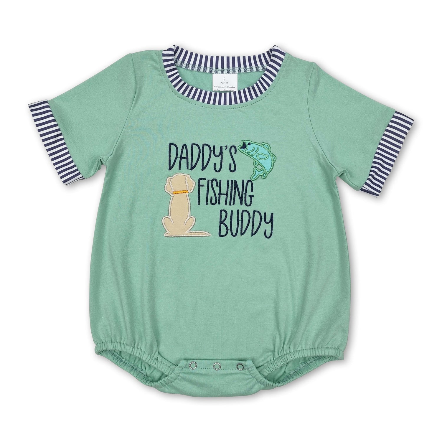 Green short sleeves daddy&