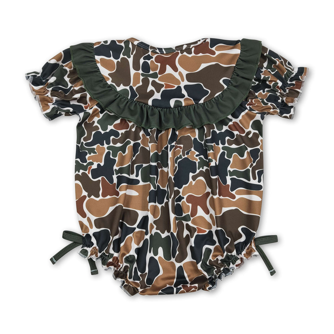 Mini Rodeo girl bubbles romper with short sleeves and Daddy&