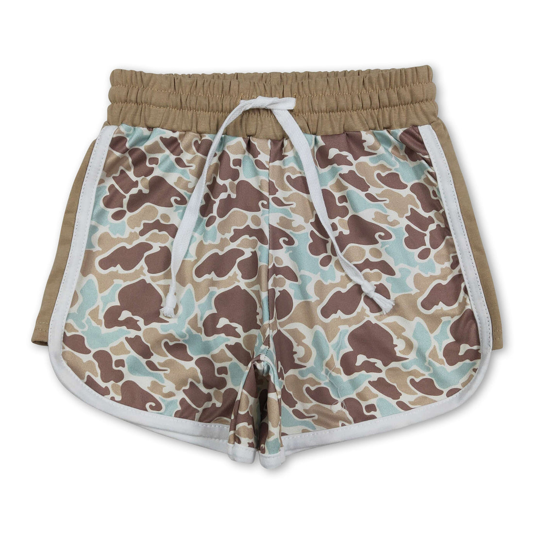 Mint camo drawstring girls&