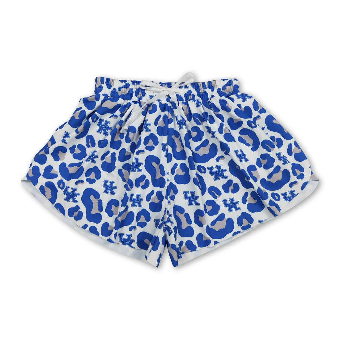 Blue leopard print women&