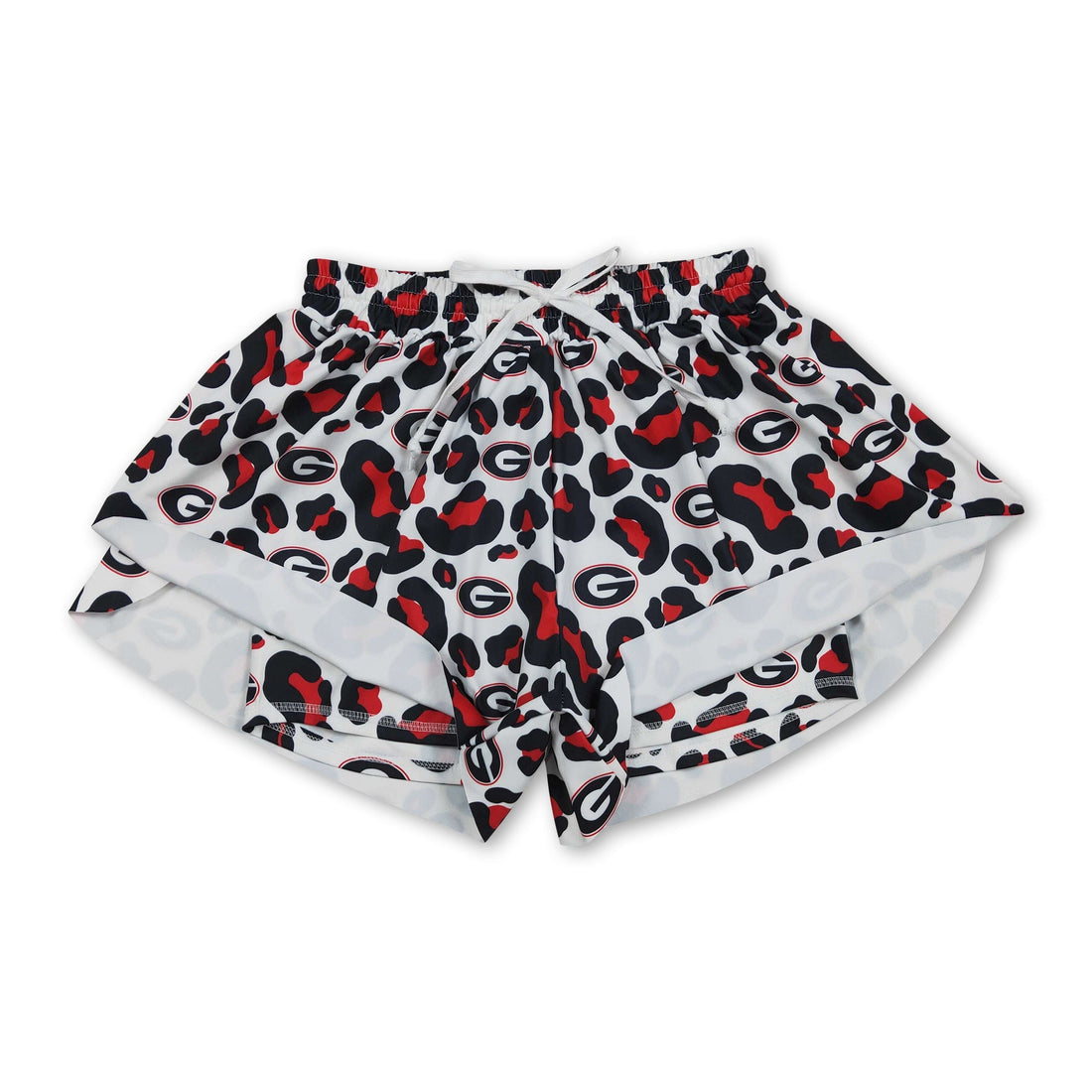 Red leopard print women&