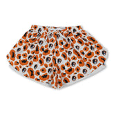 Yellow leopard print women&