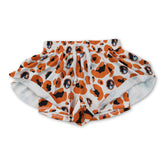 Mini Rodeo leopard print girl shorts for kids, lightweight summer active shorts with a fun animal pattern.