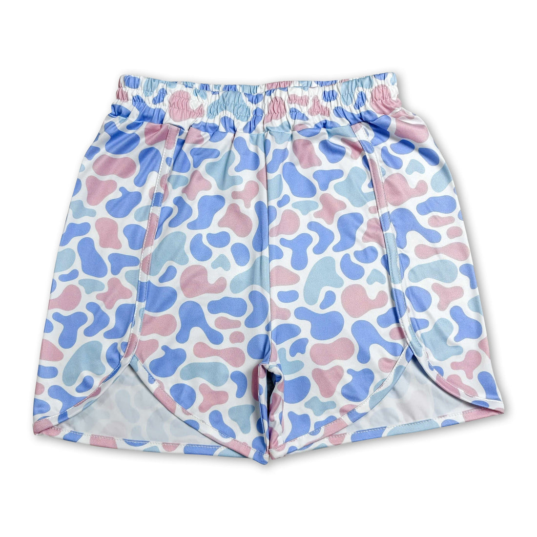 Pink and blue camo adult women&
