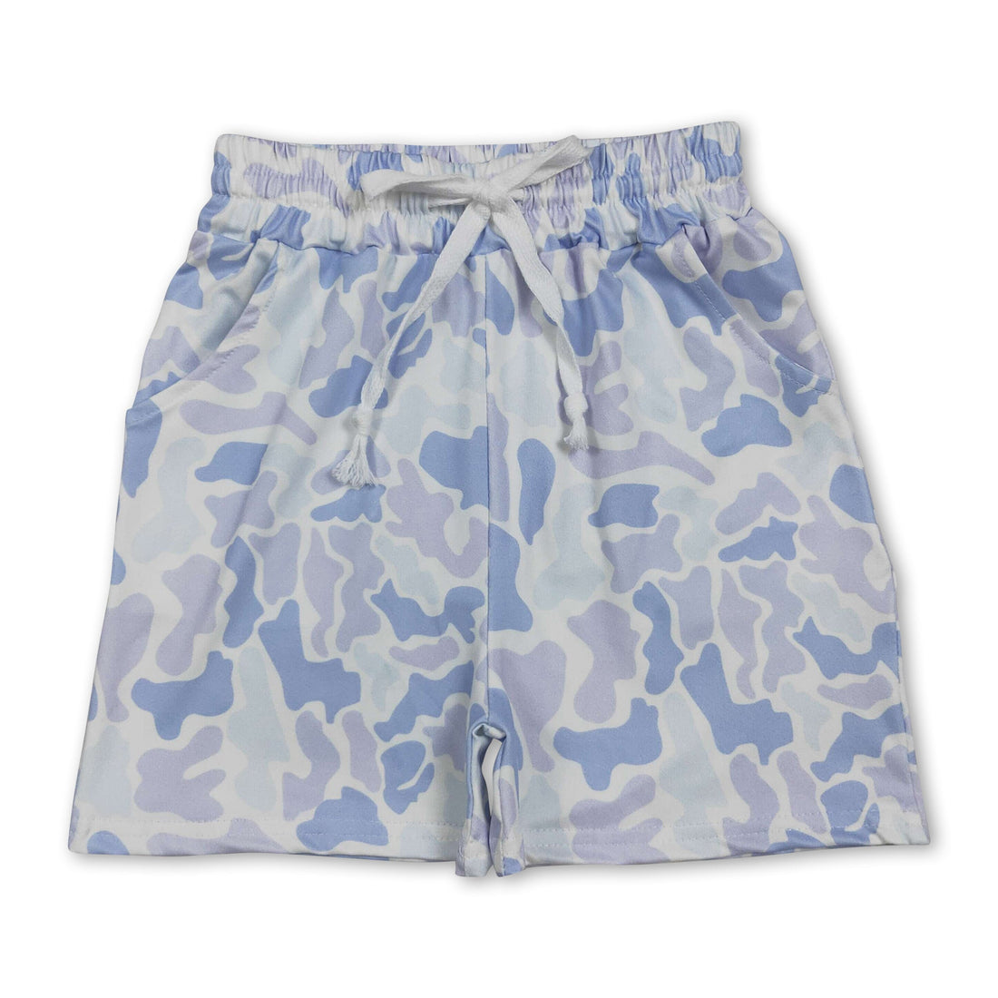 Light blue camo pockets boys&