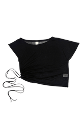Black BRISA top from findmenowthelabel, featuring a stylish design perfect for casual or dressy outfits.