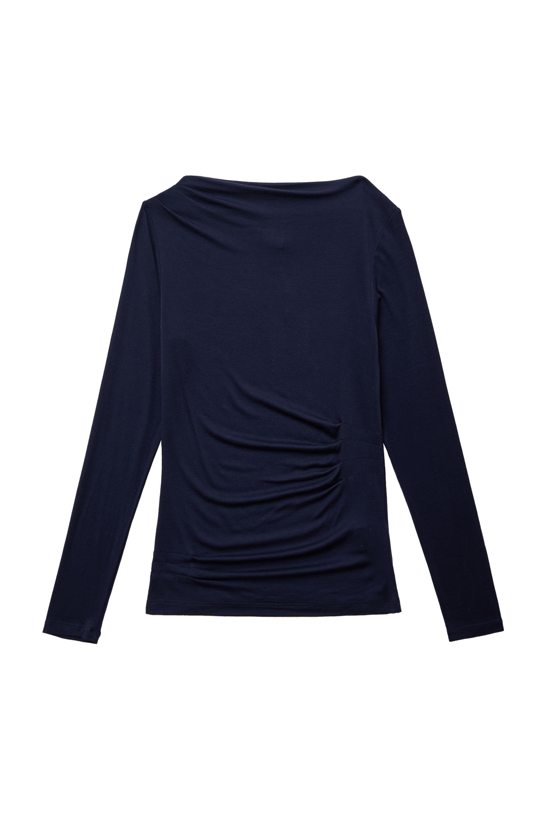 NARAE LONG SLEEVE TOP IN NAVY