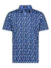 White Water Life Scales Polo shirt, men&