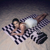 Italic Shadmoor Australian Cotton Bath Towels set with plush, soft fabric in a luxurious home-bath setting.