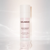 Solawave Skin Therapy Activating Serum in a sleek bottle, featuring a dropper cap and clear liquid for skincare topicals.