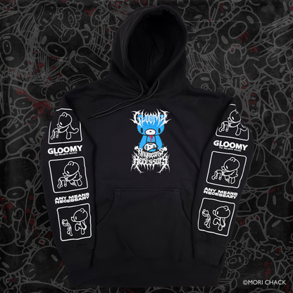 Smash Pullover Hoodie Black