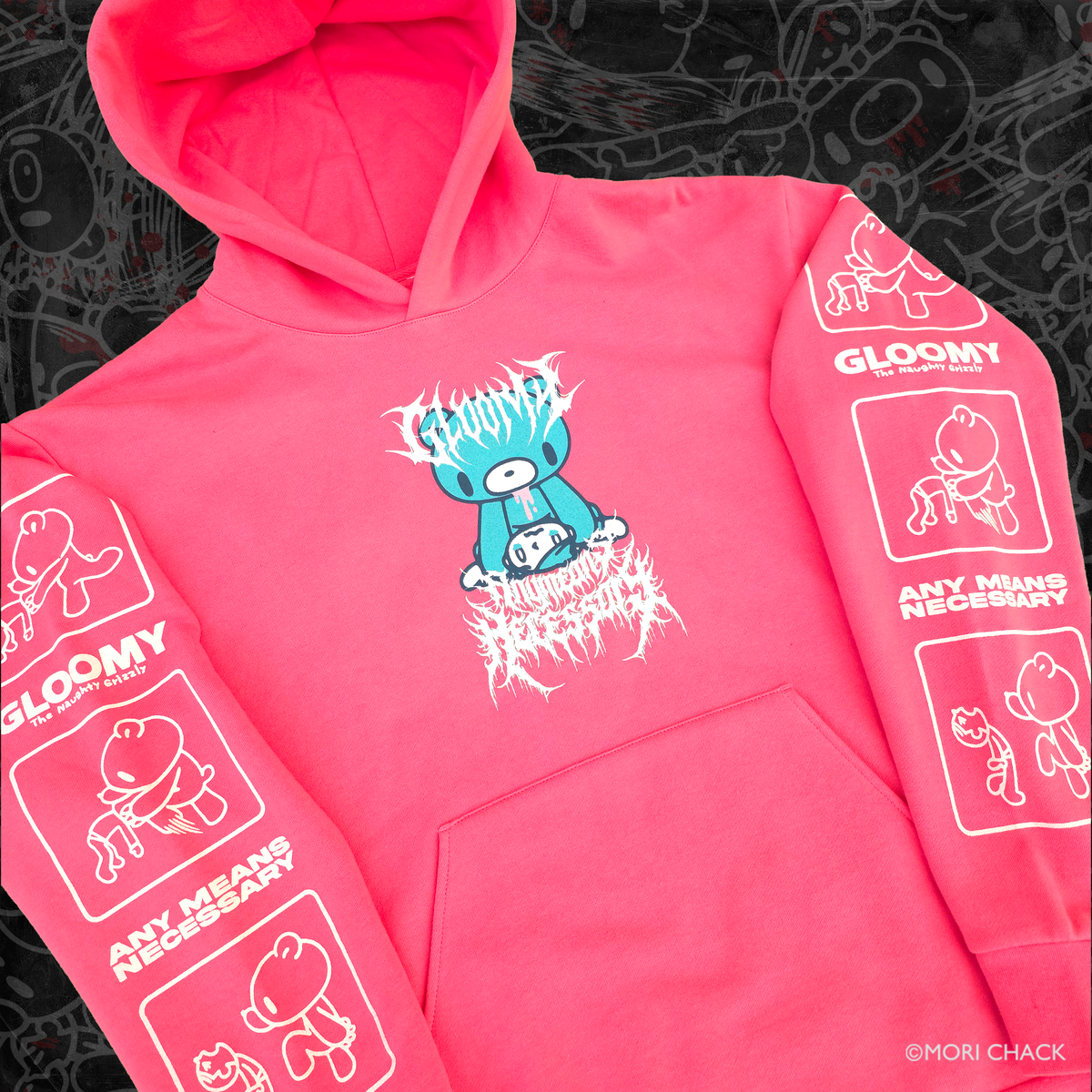 Smash Pullover Hoodie Watermelon