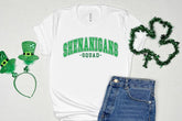 Unisex bamboo cotton graphic T-shirt featuring St. Patrick&