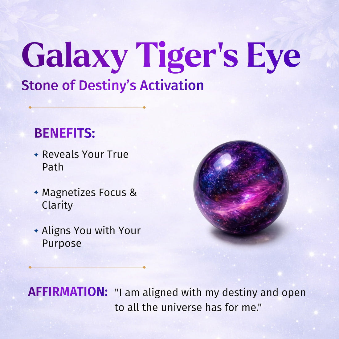 All-Galaxy Tiger’s Eye bracelet by Conscious Items featuring 6mm stones, showcasing the rich, chatoyant gemstone beads.