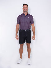White Water Life Striper Polo in a stylish striped design, showcasing a comfortable fit and classic polo collar.